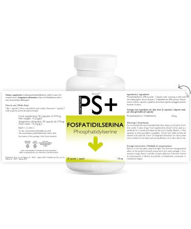 PS+ PHOSPHATIDYLSERIN Line (30 capsules) excellent for those who are unable to control their weight and suffer from abdominal bloating. - Buy Online on GoSupps.com