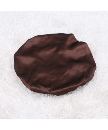 Holibanna Extra Large Satin Sleep Cap | Wide Band Bonnet Hat for Curly & Long Hair | Comfortable & Durable International Shipping - Buy Online on GoSupps.com