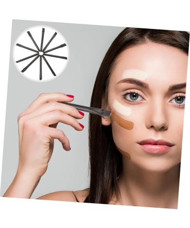 POPETPOP 10 Pcs Eye Shadow Brush Women s Suits Eyeshadow Stick Bevel Sponge Makeup Brush Miss Blush - Buy Online on GoSupps.com