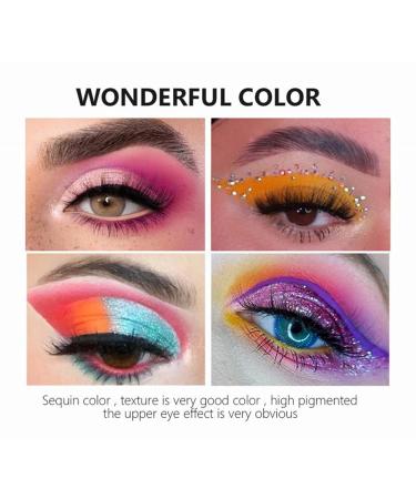 56 Colors Eyeshadow Palette - Professional Bright Glitter Makeup Palette for Long-Lasting Eye Shadow - Highly Pigmented Shimmer Metallic Shades - Colorful Matte Cosmetics Gift - Buy Online on GoSupps.com