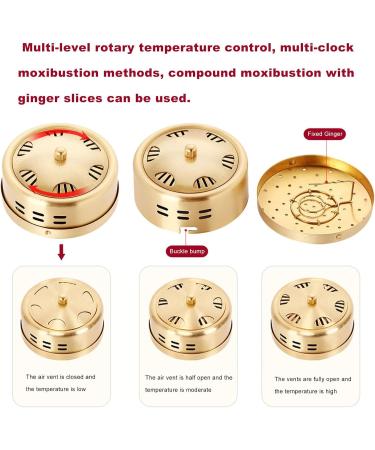 NIECHOY Skin-Friendly Moxibustion Bag | Cotton & Copper Moxa Burner for Warm Acupuncture Therapy | Body Massage & Breast Moxibustion - Buy Online on GoSupps.com