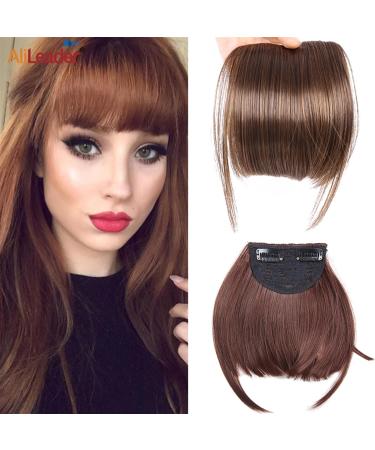 Bangs Hair Clip Clip in Bangs Synthetic Fake Blunt Hair Bangs Hair Extension Neat Front Fake Fringe Natural False Hairpiece for Women Hairpieces (Color : 613 Size : 6inches) 6inches 613 - Buy Online on GoSupps.com