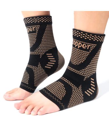 Professional bandage ankle copper sport foot bandage ankle for men/women compression foot bandage Effective helpful plantar fasciitis joint arguing Achilles tendon bandage etc.