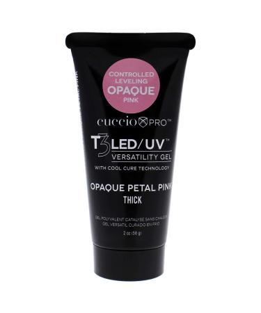Cuccio - T3 LED/UV Controlled Leveling Gel - Tube - Opaque Pink - 56 g / 2 oz