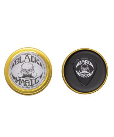 Black Magic Mustache Wax | Hide Grey Hair | Bare Bones | Medium Hold 1 oz | Unscented | International Shipping Available - Buy Online on GoSupps.com