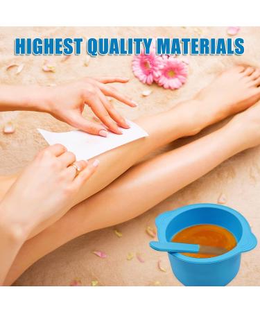 4PCS Silicone Wax Pot & Warmer Liner Set | Easy-to-Clean Non-Stick Bowl for Hair Removal | Includes 4 Spatulas | 14 Oz Capacity - Buy Online on GoSupps.com