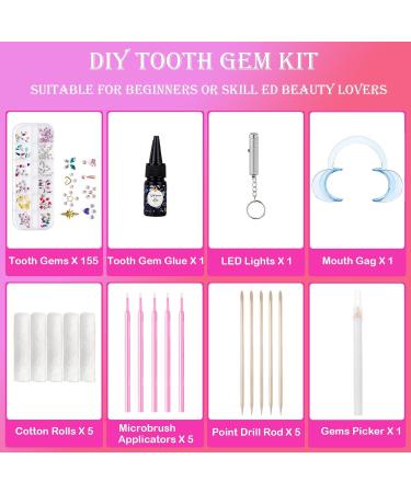 Tooth Gem Kit - DIY Teeth Gems Jewelry for a Shining Smile | Professional Starter Kit for Sparkling Teeth - Buy Online on GoSupps.com