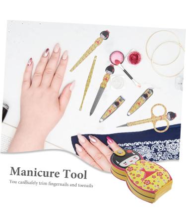 Beatifufu 1 Set Nail Scissors Set Pedicure Tool Nail Care Tools Pedicure Care Tools Russian Manicure Kit Nail Grooming Kit Nail Clipper Nail Tools Nails Nail Care Kit Stainless Steel - Buy Online on GoSupps.com