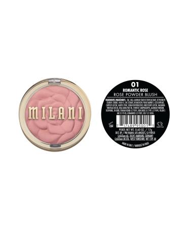 MILANI Rose Powder Blush - Romantic Rose | Long-Lasting Lightweight Makeup for a Flawless Finish - Shop Internationally - Buy Online on GoSupps.com