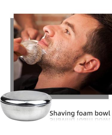 Stainless Steel Epilier Shaving Soap Peel - Natural Men s Razor Tool | Silver | Perfect for Cleaning Foam - Buy Online on GoSupps.com