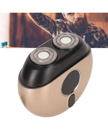 Rechargeable Beard Trimmer for Men USB Rechargeable Electric Beard Trimmer Portable Mini Travel Beard Trimmer for Men Facial Chest Trimming (Champagne Gold) - Buy Online on GoSupps.com