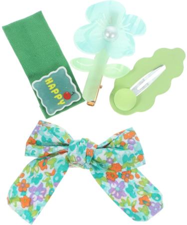 FAVOMOTO 5 Sets Hair Clip Hair Accessories Cute Hair Barrettes Bow Hair Clips Party Hair Clips Girls Suit Pearl Headpiece Clips for Hair Cartoon Hair Clip Little Girl Miss Alligator Clip - Buy Online on GoSupps.com