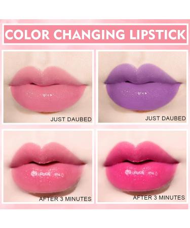 NVLEPTAP Color Changing Matte Lazy Lipstick Set - Long Lasting & Waterproof Magic Lipstick for Women & Girls - Buy Online on GoSupps.com