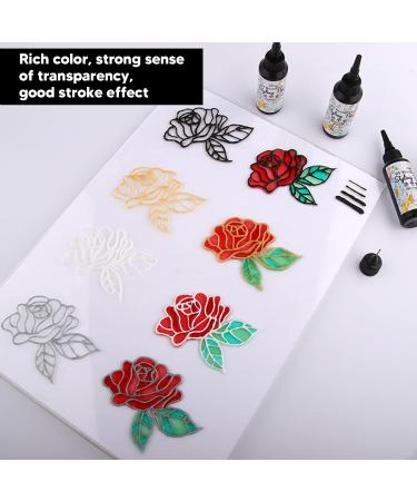  Shanrya UV Resin Styling Pen Unique Shape Quick Curing Pen 20ML Capacity UV Resin Eyeliner for Home and Line (Gold) - Buy Online on GoSupps.com