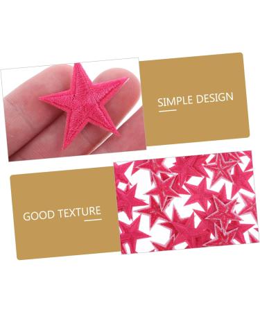 VILLCASE Embroidery Patches Star Patches 50 Pcs Star Iron-on Patch Velvet Embroidery Sequins Accessories Star Applique Embroidered Patch - Buy Online on GoSupps.com