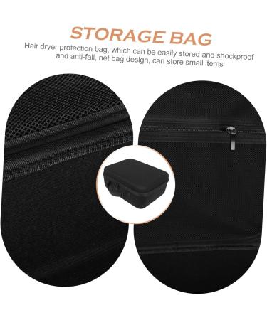 Baluue 2 Pcs Hair Dryer Storage Bag Hair Dryer Hard Case Travel Hair Dryer Travel Case Carrying Black Eva - Buy Online on GoSupps.com