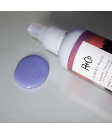 R+Co Sunset Blvd Blonde Toning Styling Creme 4.60oz (Pack of 2) | Achieve Perfect Blonde Tones - Buy Online on GoSupps.com