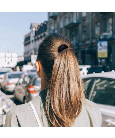 Hilmocho 12 Pieces Thick Hair Ties Hair Bands Ponytail Holder Women Girls Seamless No Crease Stretchy Hair Ties for Thick Heavy and Curly Hair 12 Pieces Mixcolors - Buy Online on GoSupps.com