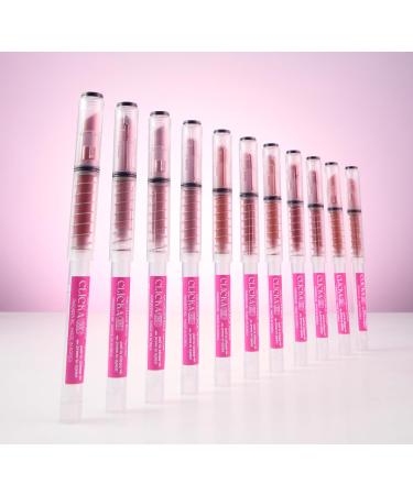 CLICKA One-Touch Retractable Tinted Lip Balm Moisturizing Lip Gloss with Menthol (Rose Pink) Korean Lip Care - Buy Online on GoSupps.com