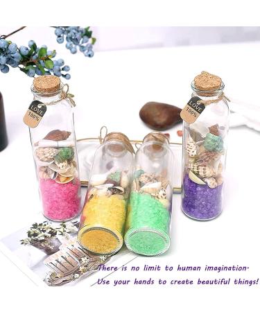 Blue Crushed Glass Sand - DIY Glitter Irregular Crystal Broken Glass Slag - Bulk 2-4mm Sprinkles for Vase Resin Mold Filler -50g - Buy Online on GoSupps.com