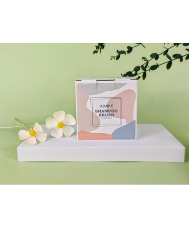 Aimike Silicone Scalp Massage Brush - Eco-Friendly Shampoo Brush for Hair Growth & Relaxation | Mint Green - Buy Online on GoSupps.com