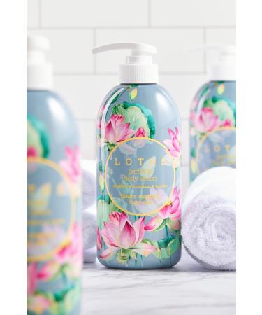 Lotus Perfume Body Lotion 16.9 FL OZ | Nourishing Moisturizer for Glowing Skin - International Shipping Available - Buy Online on GoSupps.com