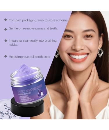 Powdered Toothpaste | 30 grams of whitening and refreshing toothpaste for freshness and gums - powder for dental care - for restoring teeth reducing yellowing  - Buy Online on GoSupps.com