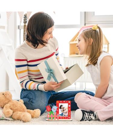 DKINY 4PCS Flower Garden Photo Frame Set - DIY Wooden Craft for Children - Perfect Spring Gift for Young Girls' Birthdays - Buy Online on GoSupps.com