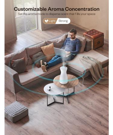 1.8L Essential Oil Diffuser with Timer & Light Settings | Aromatherapy for Home | 2 Modes | Alexa Compatible - Buy Online on GoSupps.com