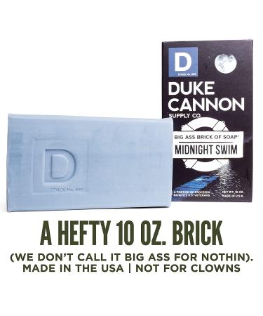 Buy Duke Cannon Big Ass Brick of Bar Soap - 10oz Ocean Scent for Men | Superior Grade, All Skin Types - Buy Online on GoSupps.com