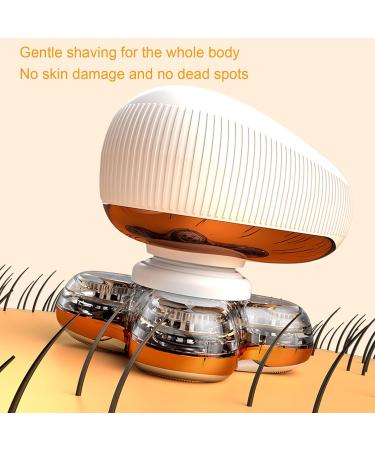 Sonew Electric trimmer for Women Washable Cordless Electric Trimmer with 5 Blades USB Rechargeable Lady trimmer for Underarms Legs - Buy Online on GoSupps.com