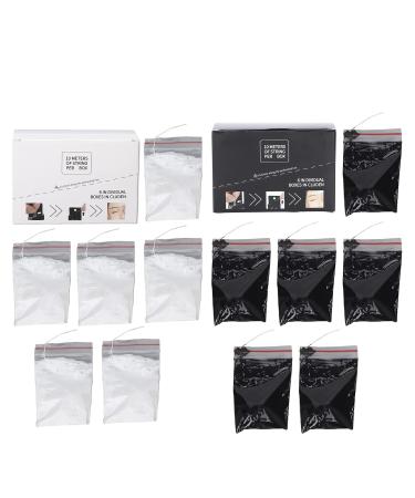 6 Pack Pre-Inked Eyebrow Mapping String - 10m Black Thread for Microblading & Waxing | Essential Cosmetic Tool - Buy Online on GoSupps.com