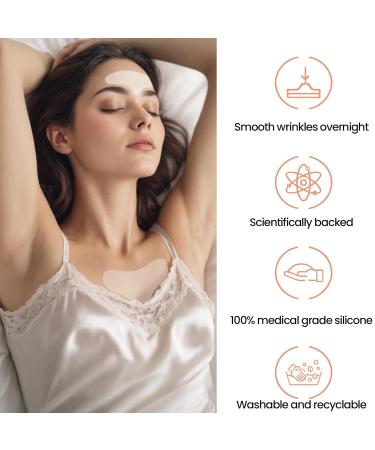 Forehead Wrinkle Patches - Anti-Wrinkle Silicone Pads Set for Fine Lines | 12 Sheets for Women & Girls - Buy Online on GoSupps.com