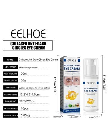 Jasmine Ointment for Dark Circles & Wrinkles - 2PCs Kaluofan Eye Cream with Collagen & Aloe Vera - Buy Online on GoSupps.com