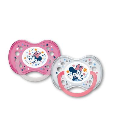 Dodie set of 2 pacifiers anatomical +18 months BPA-free robust Minnie - Buy Online on GoSupps.com