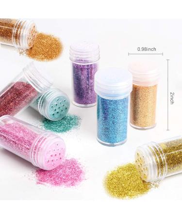 Extra Fine Glitter Set - 24 Vibrant Colors for Body Nail Makeup & Crafts | Ideal for Cosplay Slime Tumblers & DIY Projects - Buy Online on GoSupps.com