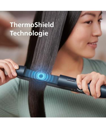Philips 7000 Series Hair Straightener BHS732/00 - ThermoShield & Mineral Ionic Technology | Shop Internationally Blue - Buy Online on GoSupps.com