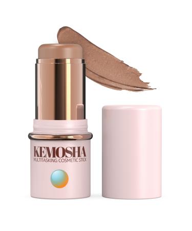 Kemostick Perk Creamy and Luxurious Liquid Contour Stick Vegan Cream Contour Balm for All Skin Types Lightweight Formula with Quick Application Sweatproof Contour Wand