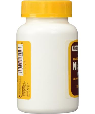 Rugby Niacin Timed Release 1000mg Tablets - 3 Pack - Buy Online on GoSupps.com