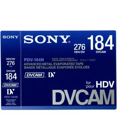 Sony PDV184N DVCAM 184 Minute Tape