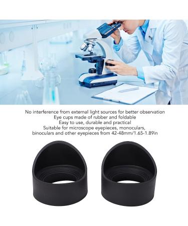 Zyyini Eyepiece Cover 2pcs - 27mm Inner Diameter Rubber Eyecups for Microscopes, Binoculars & Monoculars - Buy Online on GoSupps.com