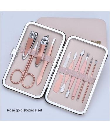 Fingernail Clipper Set Scissors Nail Clippers Set Dead Skin Pliers Nail Cutting Pliers Pedicure Knife Nail Groove Nail Manicure Tool Nail Grooming Kits (Size : Upgraded 12 Classic Black) - Buy Online on GoSupps.com