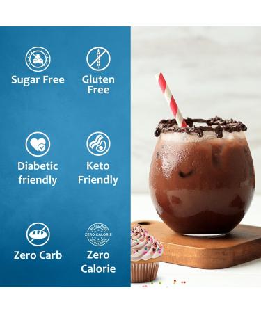 Syruvia Sugar-Free Cupcake Coffee Syrup - 25.4 fl oz Premium Coffee Flavoring Syrup - 0 Calorie- Kosher Coffee Syrups Gluten Free Perfect for Drinks Soda Shakes Desserts and More. - Buy Online on GoSupps.com