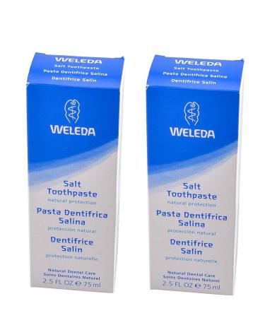 Weleda  Salt Toothpaste  2.5 fl oz (75 ml) - 2pc - Buy Online on GoSupps.com