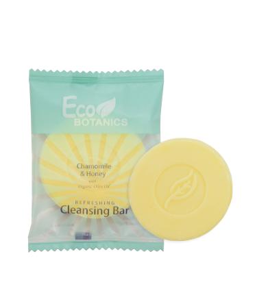 Eco Botanics Travel-Size Hotel Cleansing Bar Soap .5 oz (Case of 250)