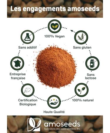 Sugar Free Cocoa Powder Organic 1kg | 100% Organic Degreased Cocoa Beans | Intense Chocolate Flavor | Superior Quality - Buy Online on GoSupps.com