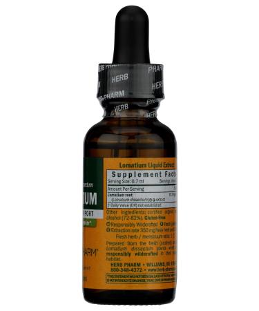 HERB PHARM LomatIUm Extract 1 FZ - Buy Online on GoSupps.com