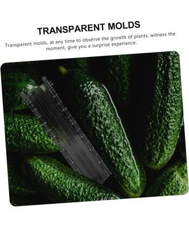 OFFSCH 2pcs Melon and Fruit Shaping Mold Cucumber Growing Cucumber Forming Shape Cucumber Heart Shape Heart Shaped Cucumber Star Mold Cucumber Shaping Molds Rigid Plastic Gourd - Buy Online on GoSupps.com
