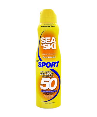 Sea & Ski Beyond UV Sport SPF 50 Fragrance Free Reef Friendly Sunscreen Spray - 6 oz 1