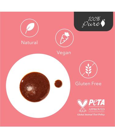 100% PURE Cocoa Cream Face Cleanser Moisturizing Wash for Women & Men Natural Hydrating Soap with Antioxidants & Caffeine - Cleanse Pores & Detoxify Vegan Makeup Remover - 3.4oz - Buy Online on GoSupps.com